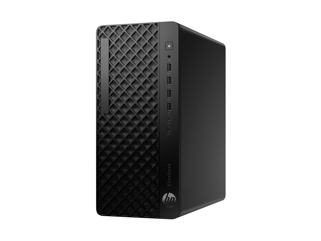 HP EliteDesk Tower G1i AI - Core Ultra 5 235 / 3.4 GHz - RAM 16 GB - SSD 512 GB - NVMe - Intel Graphics - 1GbE - Win 11 Pro - keine Tastatur und Maus - Monitor: keiner - tiefschwarz - Smart Buy